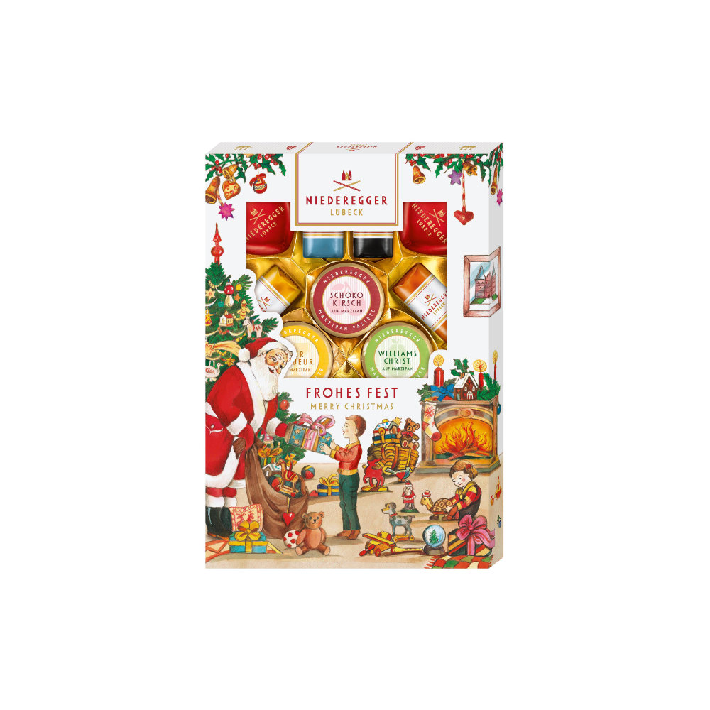 30226 Marsipan konfekt Julemotiv 206g