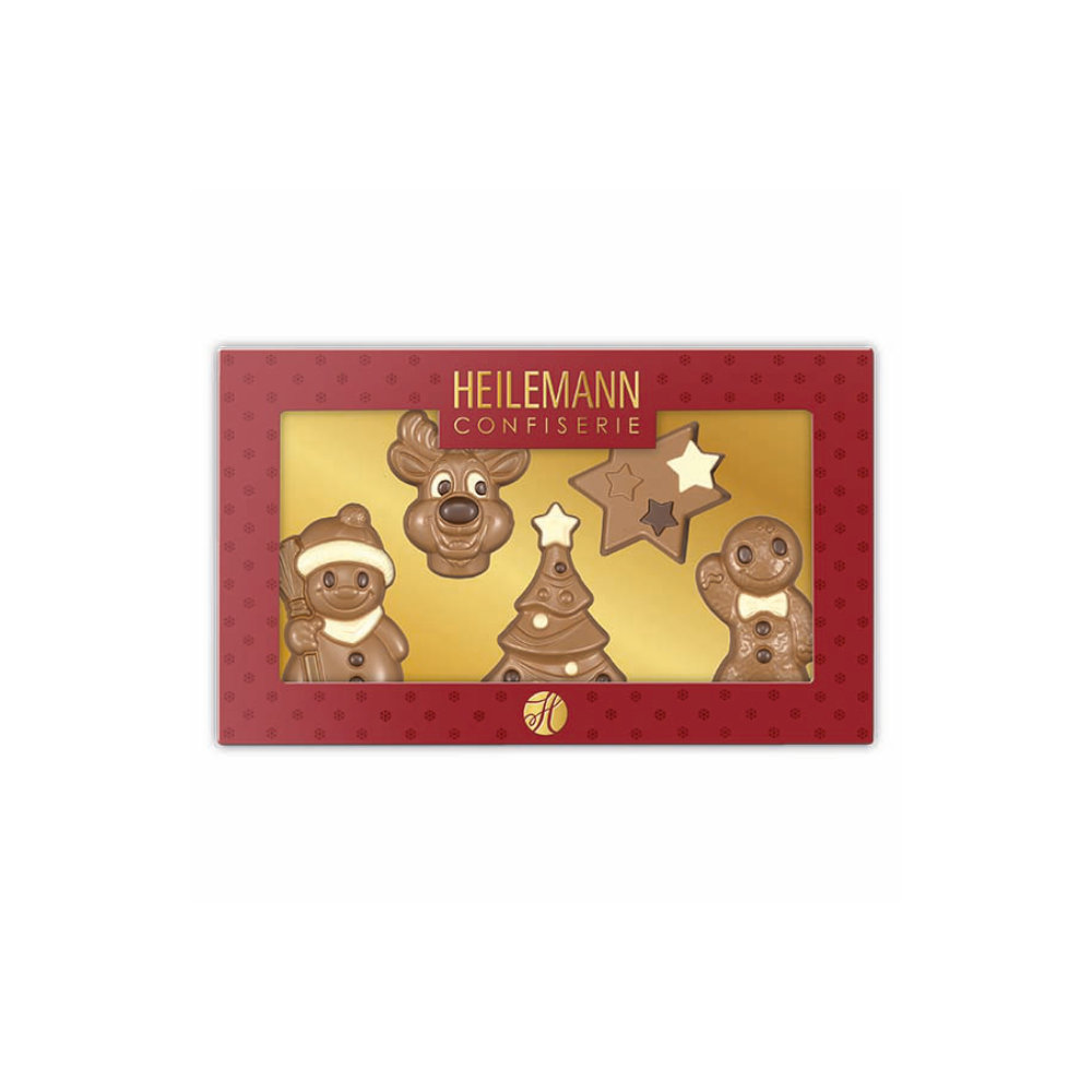 90125 Julefigurer Melkesjokolade 100g