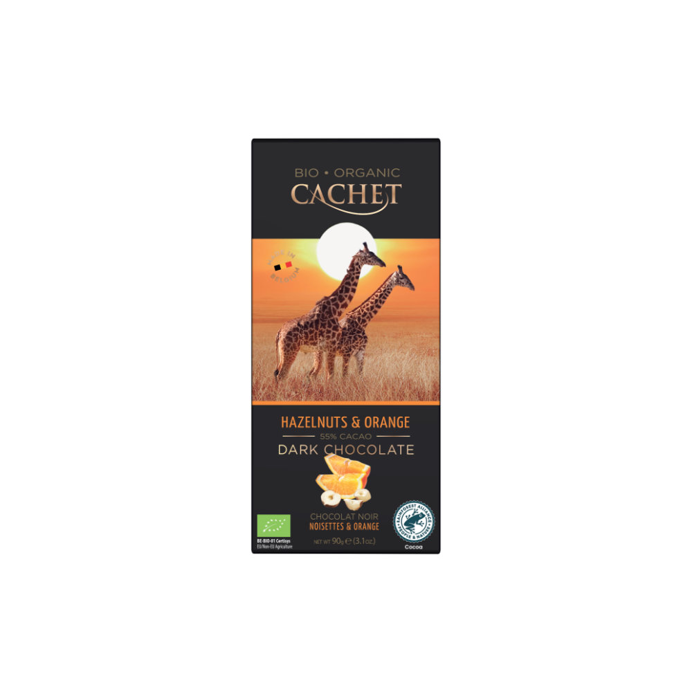 21367 - East Blend 55% Orange & Hazelnut Bar 90g